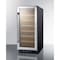 Summit Appliance Div. Summit-15"W Wine Cellar For Built-In Or Freestanding Use, Digital Controls, LED Light SWC1535B - alternate 1